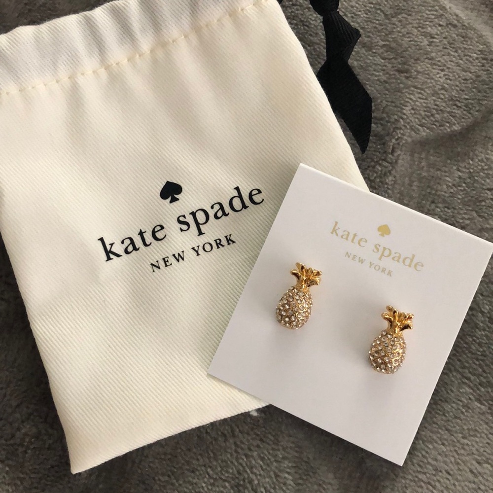 Kate spade pineapple earrings